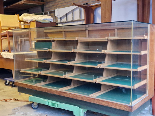 Vintage Display Case Counter