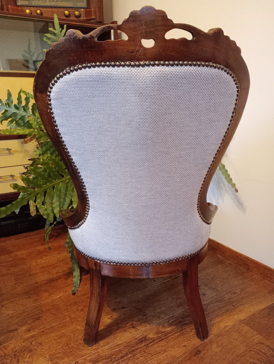 Image 1 of Victorian Antique "Lady'S Chair"