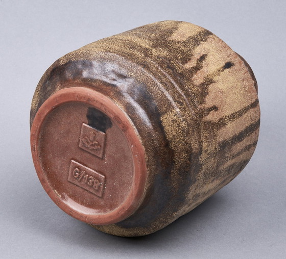 Image 1 of Karlsruhe majolica vase, 70s, Friedgart Glatzle