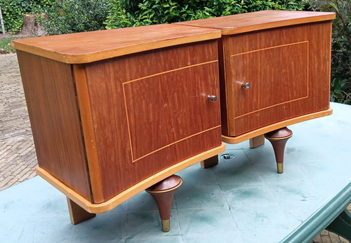 2x Art Deco Nightstands As A Set