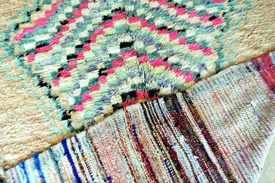 Image 1 of Moroccan Boujaad vintage rug 310 x 160 cm