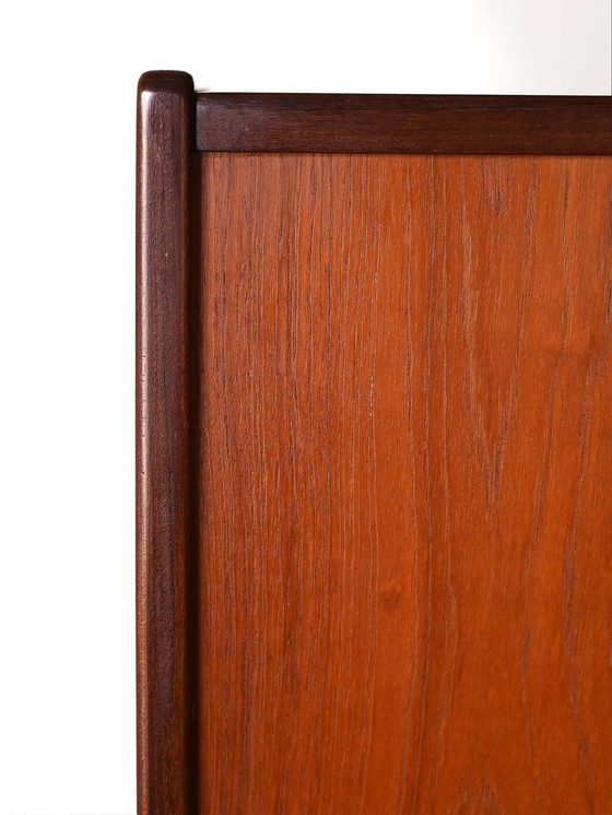 Image 1 of Vintage Scandinavian Highboard With Sliding Doors