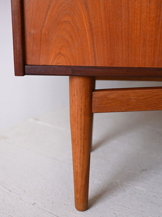 Image 1 of Vintage Scandinavian Highboard With Sliding Doors
