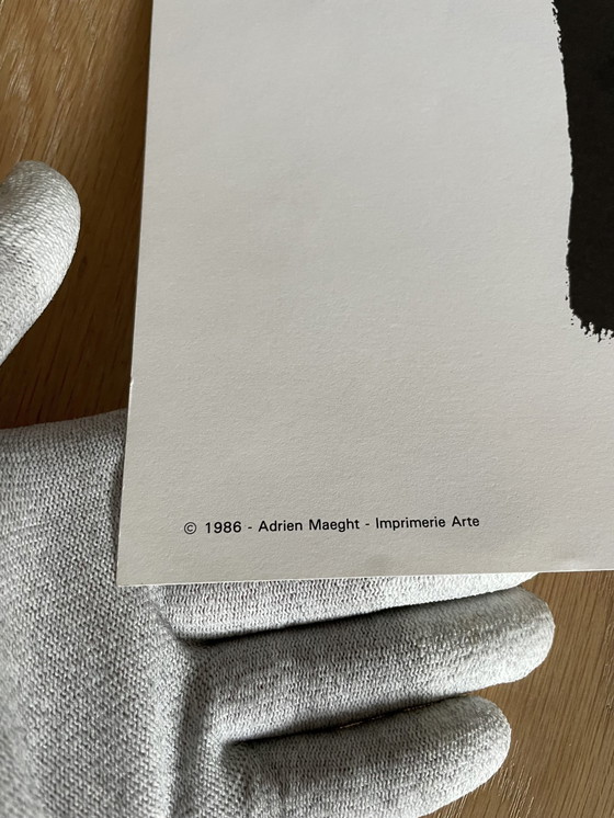 Image 1 of Aki Kuroda, Galerie Adrien Maeght, Copyright 1986 Adrien Maeght, Impriemerie Arte, stampato in Francia