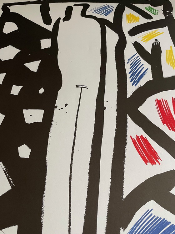 Image 1 of Aki Kuroda, Galerie Adrien Maeght, Copyright 1986 Adrien Maeght, Impriemerie Arte, stampato in Francia