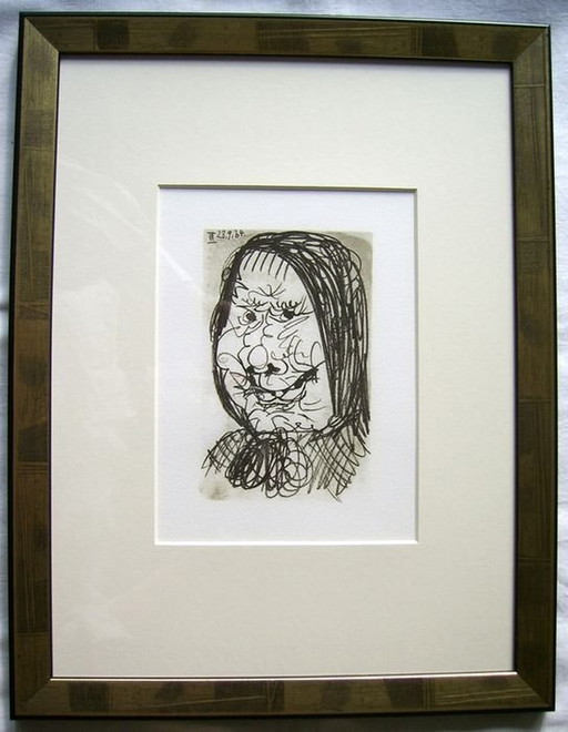 Picasso, Original Lithograph from the Series 'Le Goût du Bonheur'