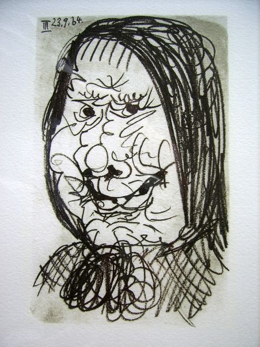 Picasso, Original Lithograph from the Series 'Le Goût du Bonheur'