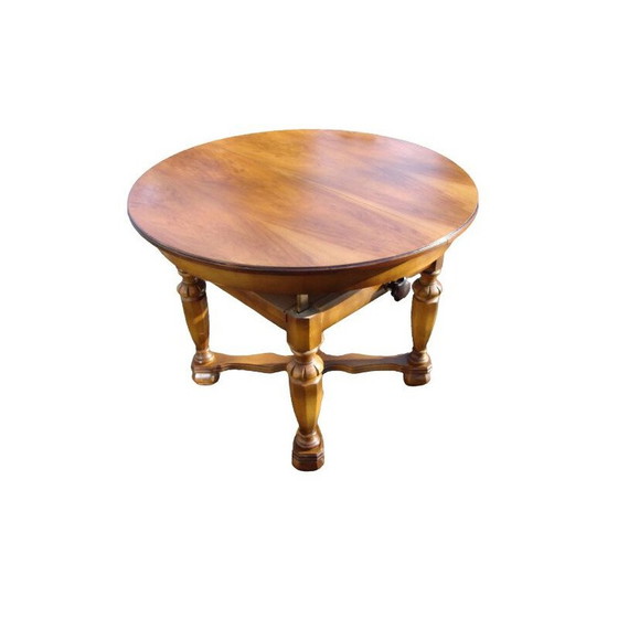 Image 1 of Vintage wooden folding table, 1960