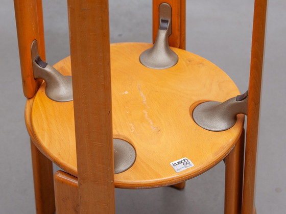 Image 1 of Bruno Rey Stacking Chairs Designed By Kush & Co, Germany, 1971, Model 3300