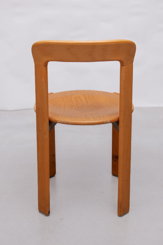 Image 1 of Bruno Rey Stacking Chairs Designed By Kush & Co, Germany, 1971, Model 3300