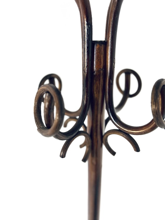 Image 1 of Standing Bentwood Coat Rack '60