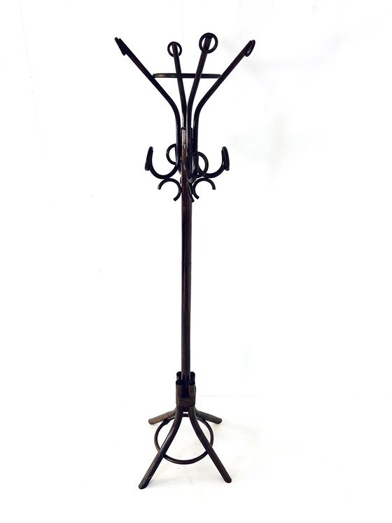 Image 1 of Standing Bentwood Coat Rack '60