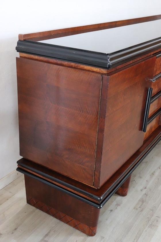 Image 1 of Long Art Deco Sideboard