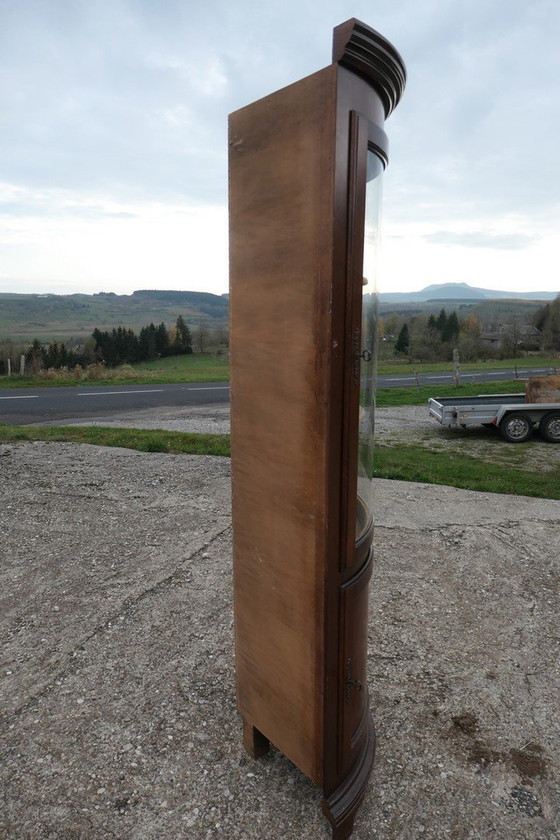 Image 1 of Glazed Beech Corner Cabinet