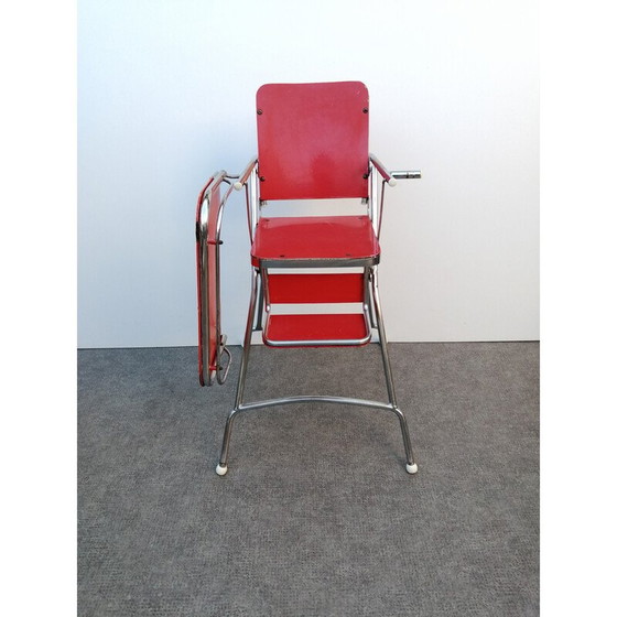 Image 1 of Vintage children's high chair, 1960