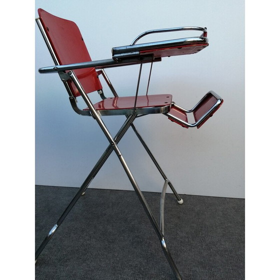 Image 1 of Vintage children's high chair, 1960