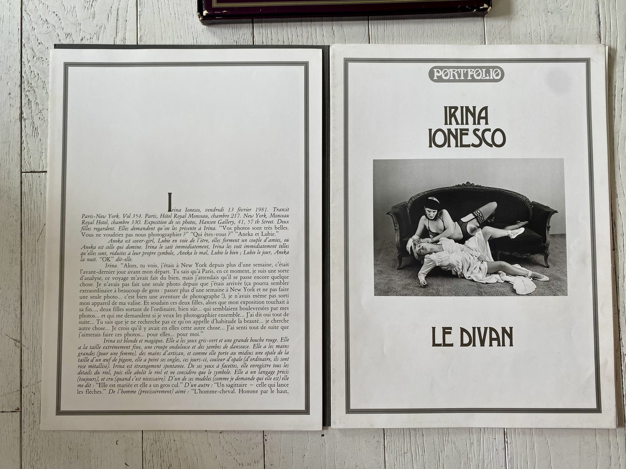 Irina Ionesco, the couch, portfolio, 1981 | €400 | Whoppah