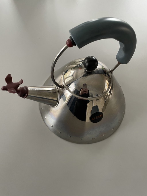 Alessi Whistling Kettle By Michael Graves