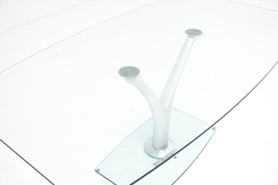 Image 1 of Rolf Benz 1210 dining table glass table