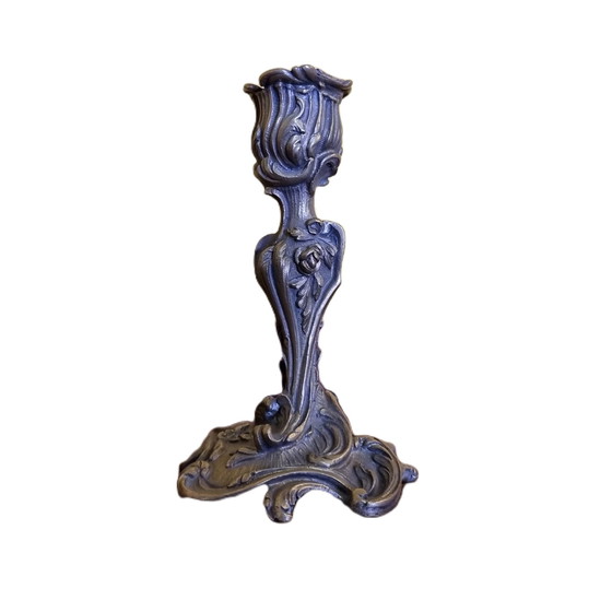 Image 1 of Classic Bronze Candlestick