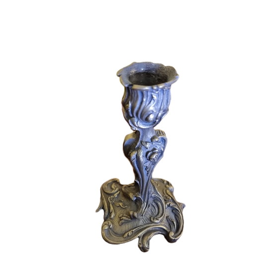 Image 1 of Classic Bronze Candlestick