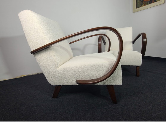 Image 1 of 2x Jindrich Halabala Armchairs