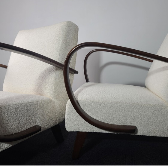 Image 1 of 2x Jindrich Halabala Armchairs