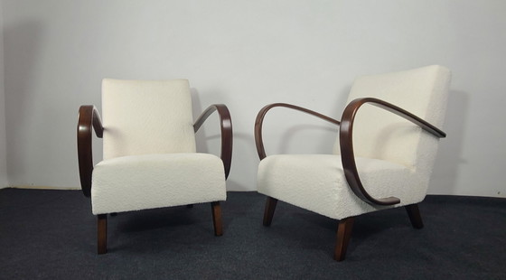 Image 1 of 2x Jindrich Halabala Armchairs