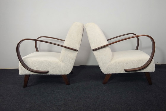 Image 1 of 2x Fauteuils Jindrich Halabala