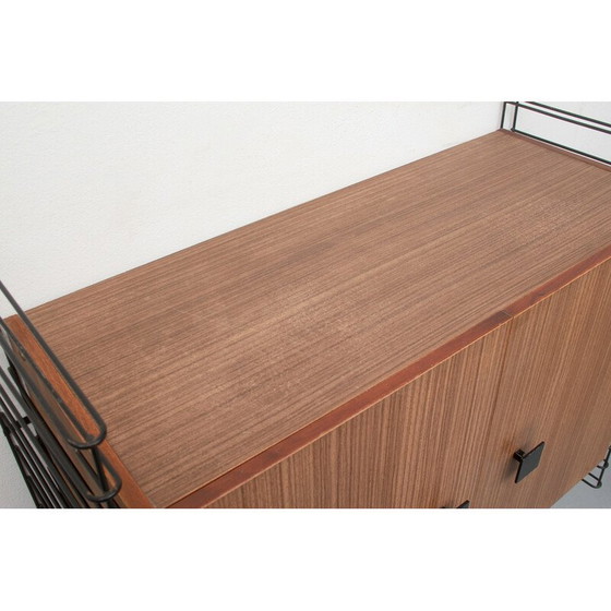 Image 1 of Vintage formica wall cabinet with double door, 1960