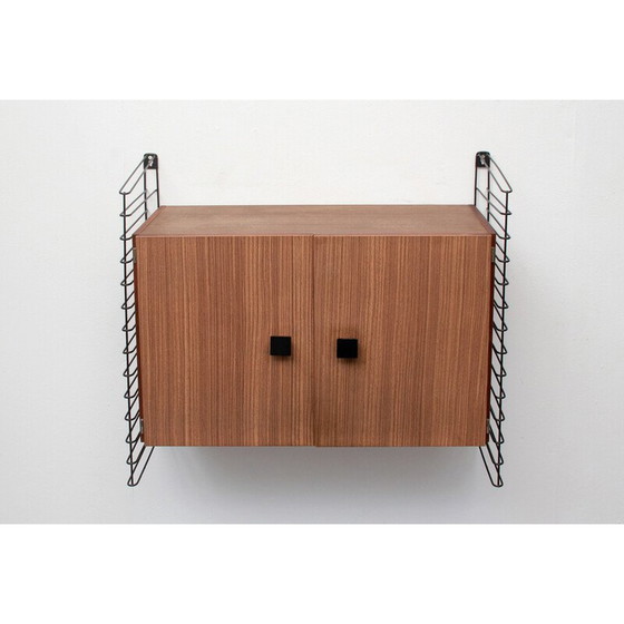 Image 1 of Vintage formica wall cabinet with double door, 1960