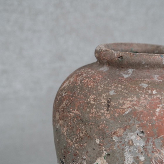 Image 1 of Vintage ceramic vase with multi-layer painting, Italy 1900