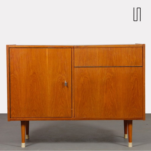 Vintage wooden bar cabinet, 1960