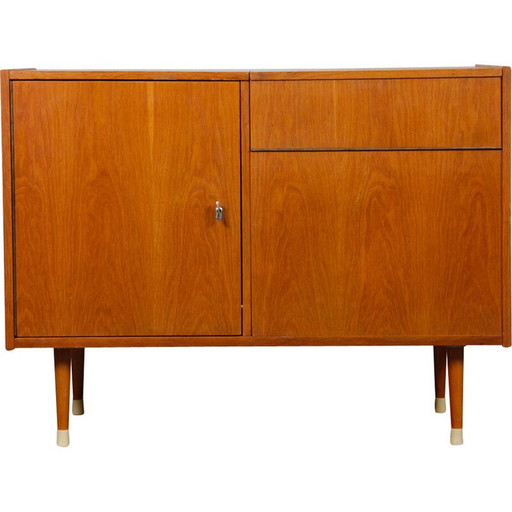 Vintage wooden bar cabinet, 1960