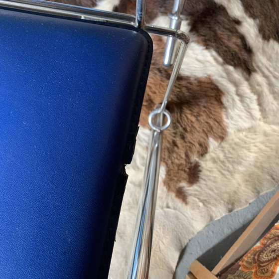 Image 1 of Coppia di sedie blu vintage