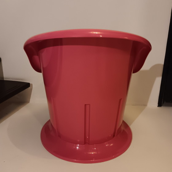 Image 1 of Pink Popptorp Bucket Chair Designed By K. & M. Hagberg For Ikea In 1990