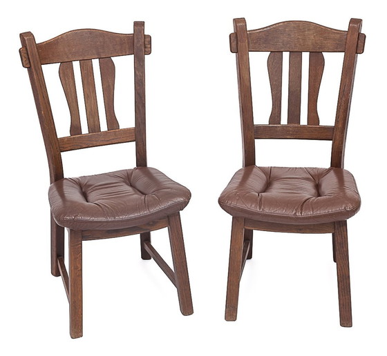 Image 1 of Set Of 4 Dining Chairs