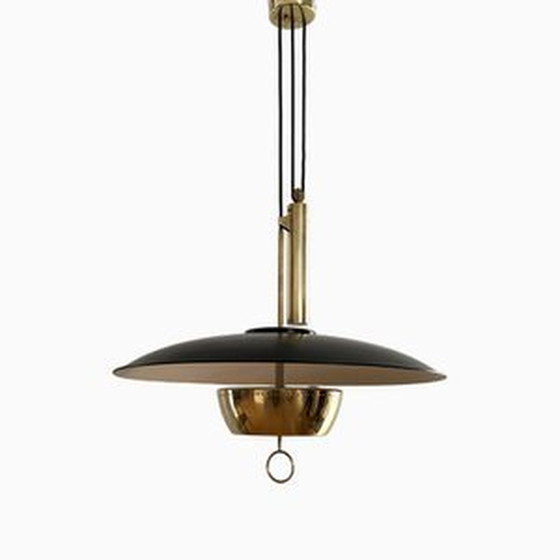 Image 1 of Stilnovo Suspension Lamp By Gaetano Sciolari