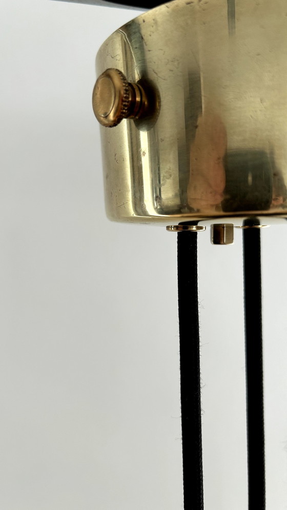 Image 1 of Stilnovo Suspension Lamp By Gaetano Sciolari