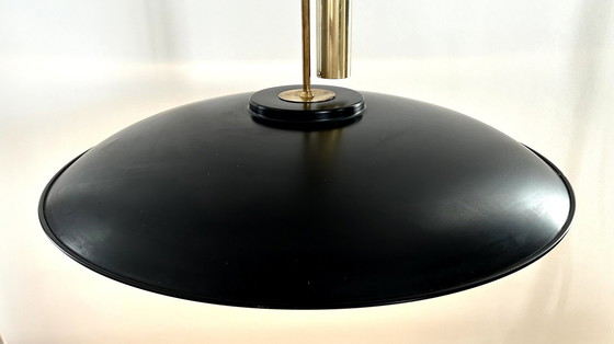 Image 1 of Stilnovo Suspension Lamp By Gaetano Sciolari