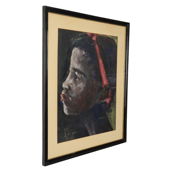 Image 1 of African Girl Art Painting