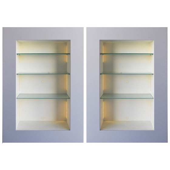 Image 1 of Pair of contemporary vintage shelves by Acerbis