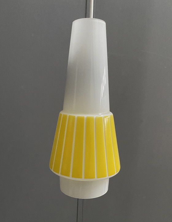 Image 1 of 1950s pendant lamp mid century