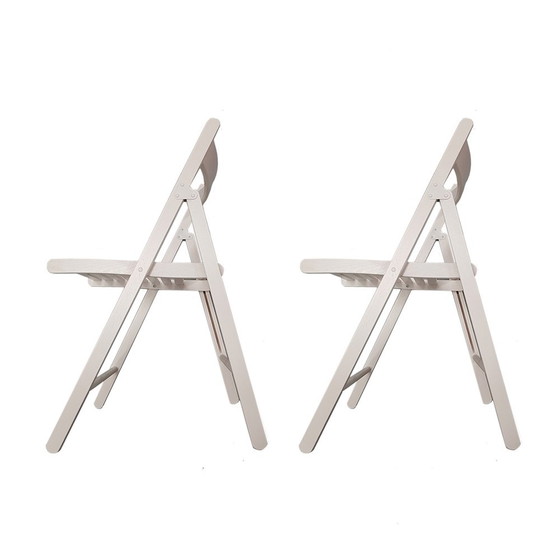 Image 1 of Mid-Century Folding Chairs, Set of 2