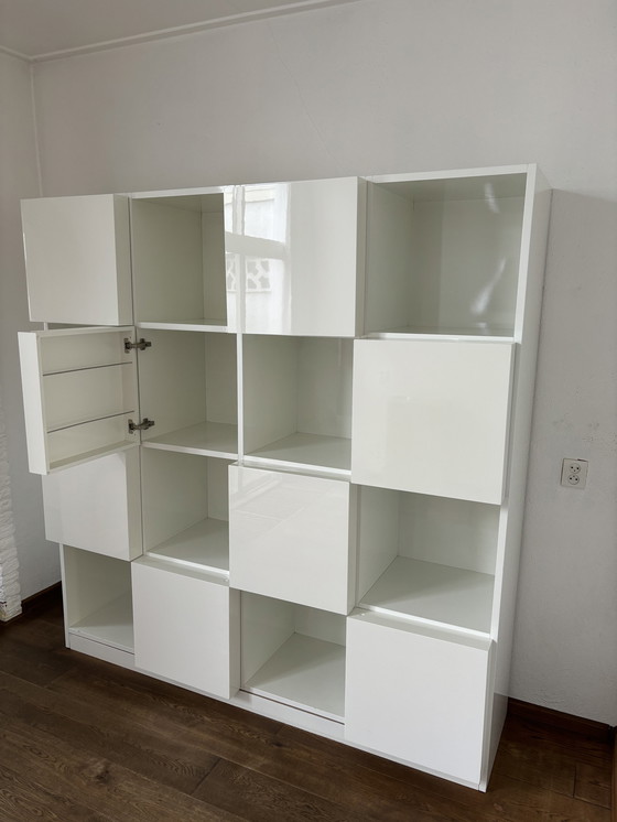 Image 1 of Design high gloss shelf cabinet