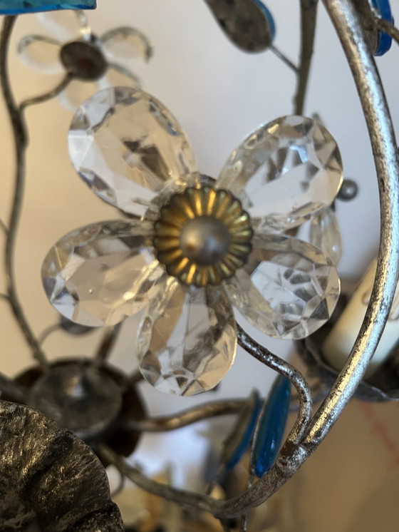 Image 1 of Lampadario di design Banci Firenze Lampada a sospensione Dettaglio blu