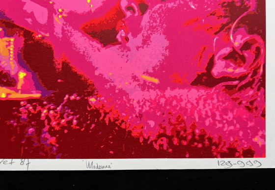 Image 1 of Screenprint Henk Van Der Vet - Madonna