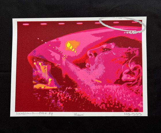 Image 1 of Screenprint Henk Van Der Vet - Madonna