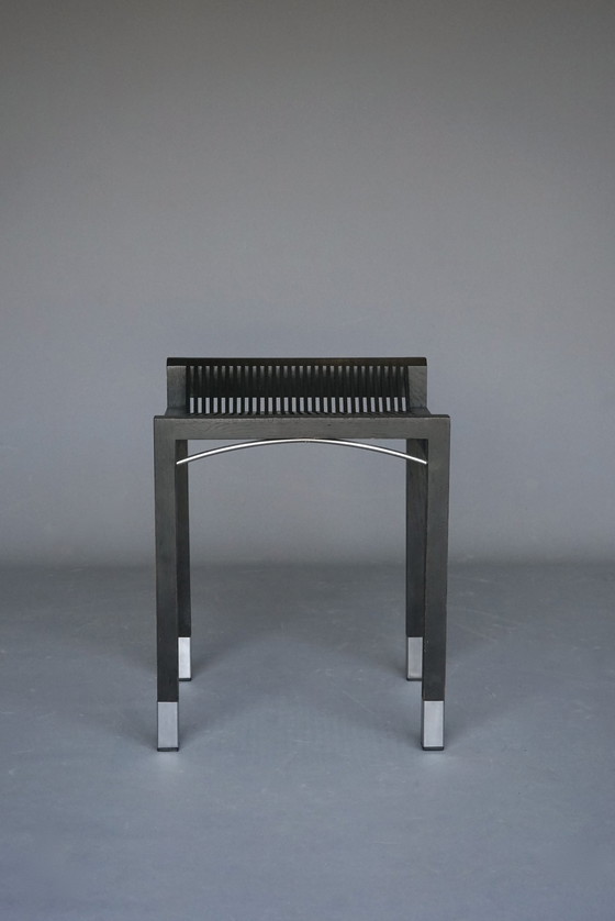 Image 1 of Minimalist Low Stool by Ruud Jan Kokke, 1970s