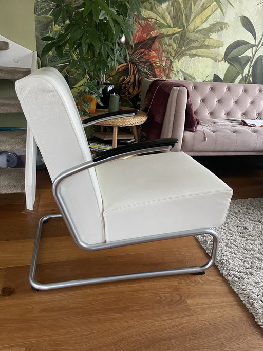 Gispen Chairs Dutch Originals 405 White Leather